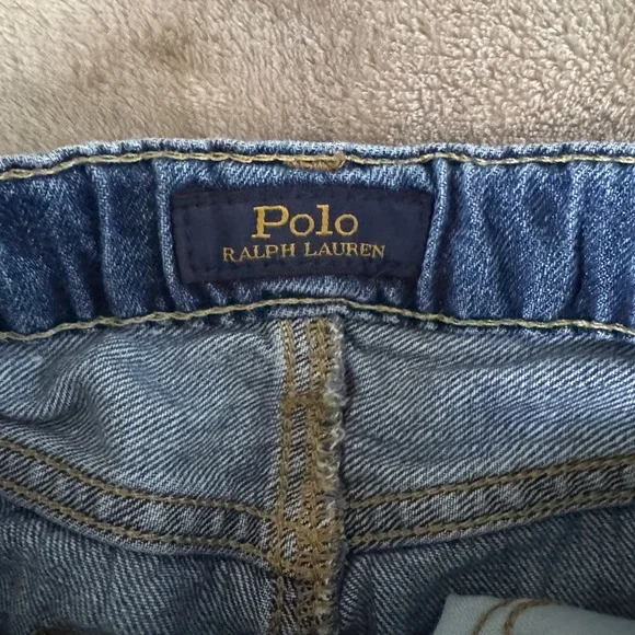 Polo Ralph Lauren Denim Mini Skirt Girls Size 7-8 Preppy Y2K - Picture 3 of 8